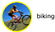 Biking